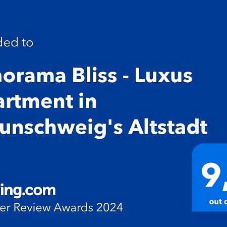 Panorama Bliss - Luxus Apartment In Braunschweig'S Altstadt Exterior foto